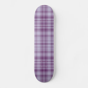 Purple Plaid Skateboard