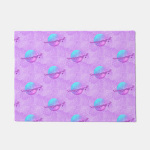 Purple Planet Doormat