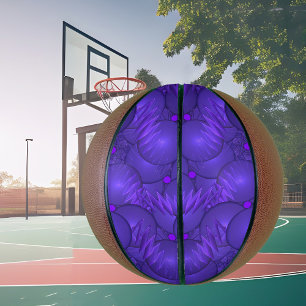 Purple planets and lightnings basketball