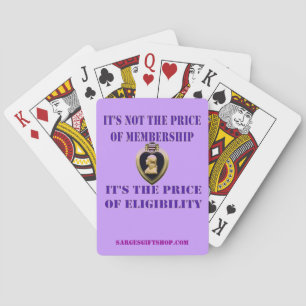PURPLE PLAYING CARDS