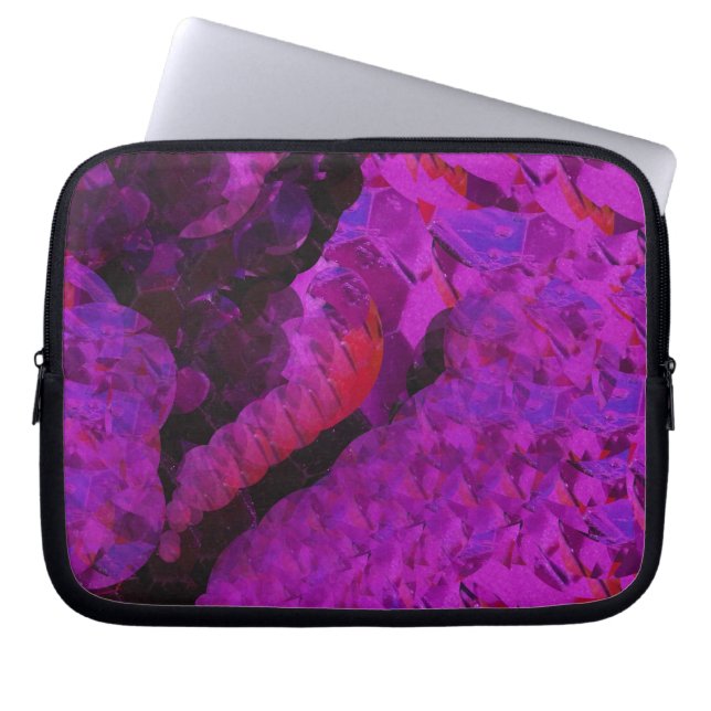 Purple Pleaser Electronics Bag (Front)