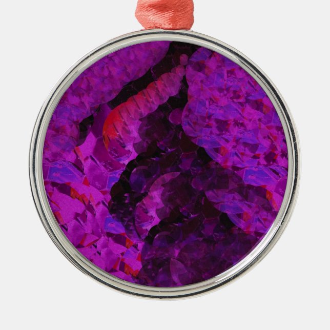 Purple Pleaser Ornament (Front)