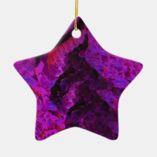 Purple Pleaser Star Ornament