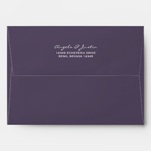 Purple Plum Envelope
