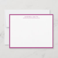 Purple Plum Simple Line Modern Stylish Elegant