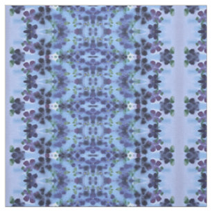 Purple Plum Watercolour Fabric