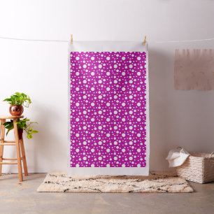 Purple Polka dots Fabric