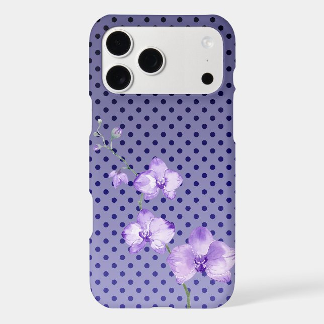 Purple Polka Dots Orchids (Back)