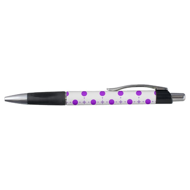 Purple Polka Dots, Polka Dot Pattern, Dots, Dotted (Top)