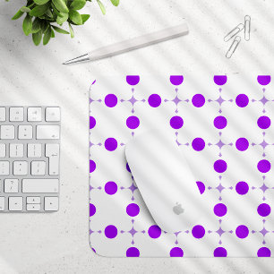Purple Polka Dots, Polka Dot Pattern, Dots, Dotted Mouse Mat