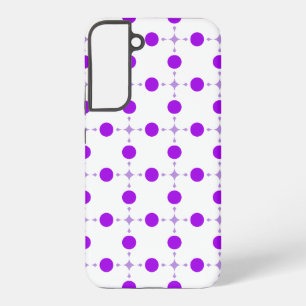 Purple Polka Dots, Polka Dot Pattern, Dots, Dotted Samsung Galaxy Case