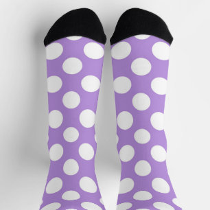 Purple Polka Dots, Polka Dot Pattern, Dots, Dotted Socks