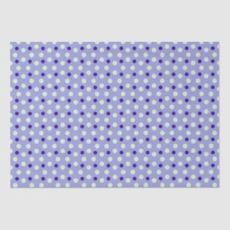 Purple polka dots tissue paper