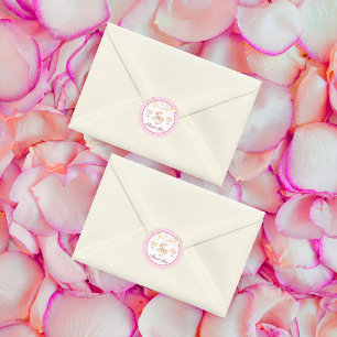 Purple Pony Dreams-Thank You Favour Stickers