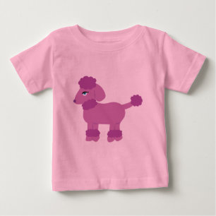 Purple Poodle Infant T-Shirt