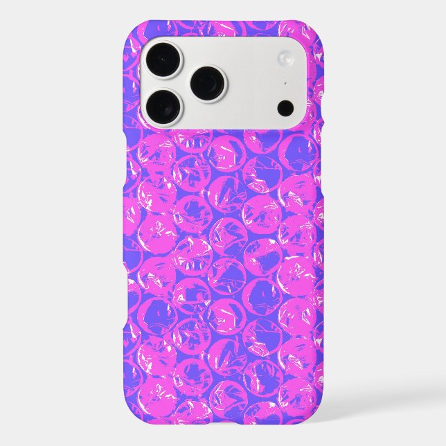 Purple pop art bubble wrap (Back)