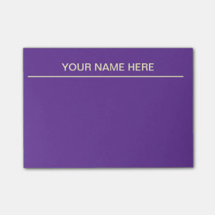 Purple Post It Notes