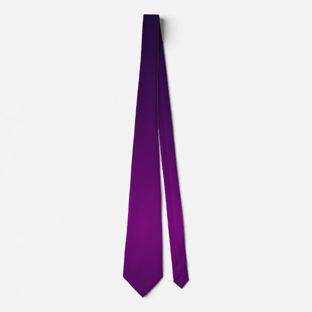 Purple Power Gradient Hues of Colour Tie (Front)