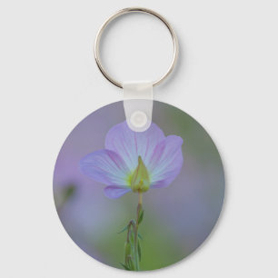 Purple Primrose Key Ring