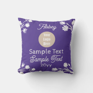 Purple Princess, Queen Personalised Keepsake Gift Cushion
