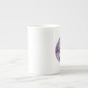 purple pug mug