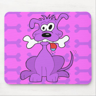 Purple Puppy Mousepad (Horizontal)