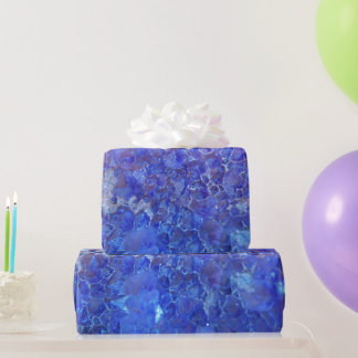Purple Quartz / Geode Rock Wrapping Paper