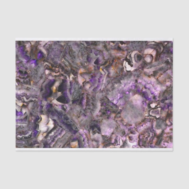Purple Quartz Tissue Paper (Front)