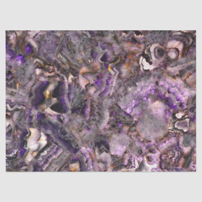 Purple Quartz Tissue Paper (Front)