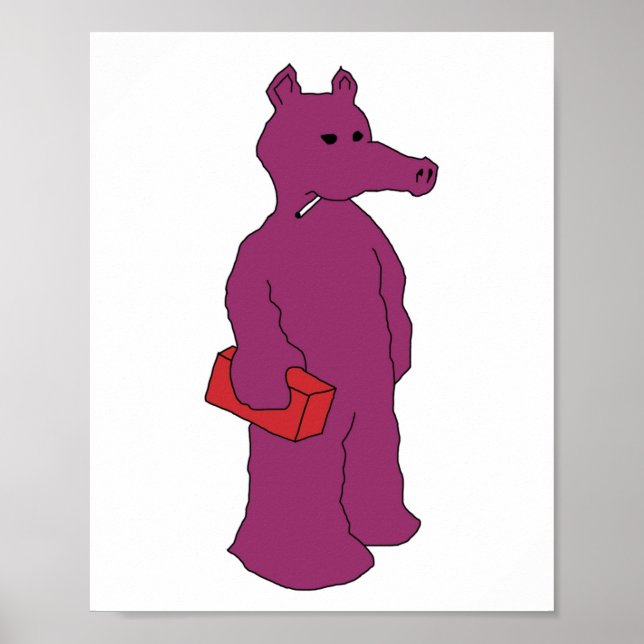 purple quasimoto poster (Front)