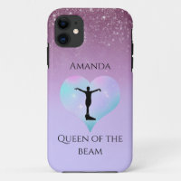 Purple Queen Of The Beam Gymnastics Personalised