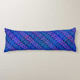 Purple Question Pattern Body Cushion