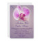 Purple Radiant Orchid Wedding Invitation