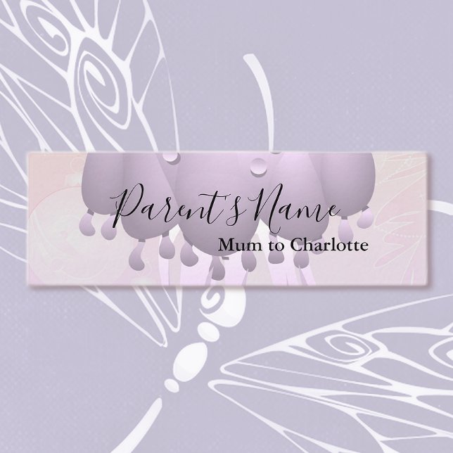 Purple Rain Business Card (Creator Uploaded)