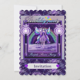 Purple rain fairy