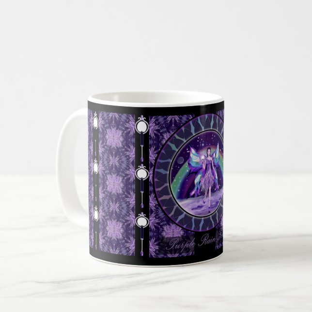 Purple Rain fairy Coffee Mug (Front Left)
