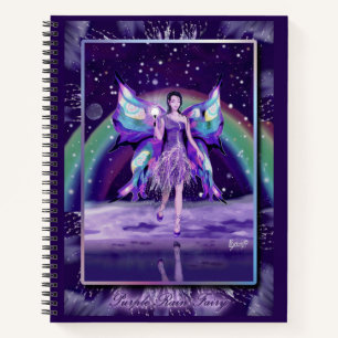 Purple Rain fairy Notebook