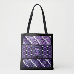 Purple rain Fairy Tote Bag