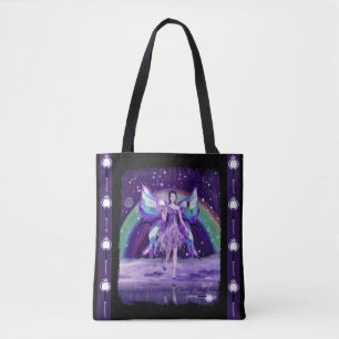 Purple rain Fairy Tote Bag