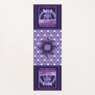 Purple Rain fairy Yoga Mat