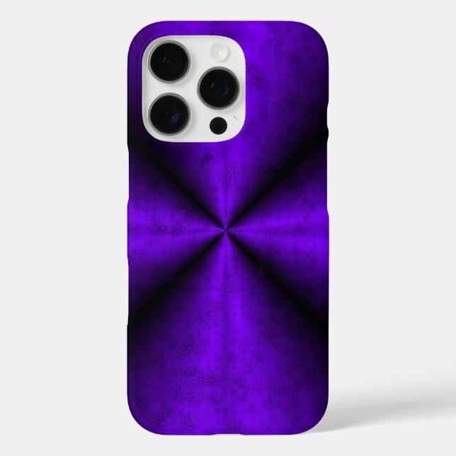 Purple Rainbow in Elephant Skin Leather Optik Case-Mate iPhone Case (Back)