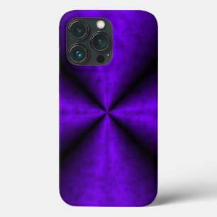 Purple Rainbow in Elephant Skin Leather Optik iPhone 13 Pro Case