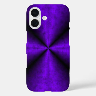Purple Rainbow in Elephant Skin Leather Optik iPhone 16 Case