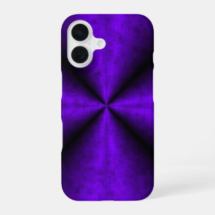 Purple Rainbow in Elephant Skin Leather Optik iPhone 16 Case