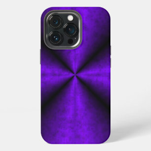 Purple Rainbow in Elephant Skin Leather Optik iPhone 13 Pro Case