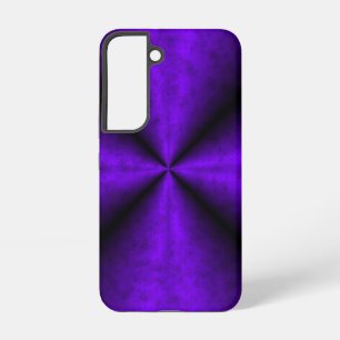 Purple Rainbow in Elephant Skin Leather Optik Samsung Galaxy Case