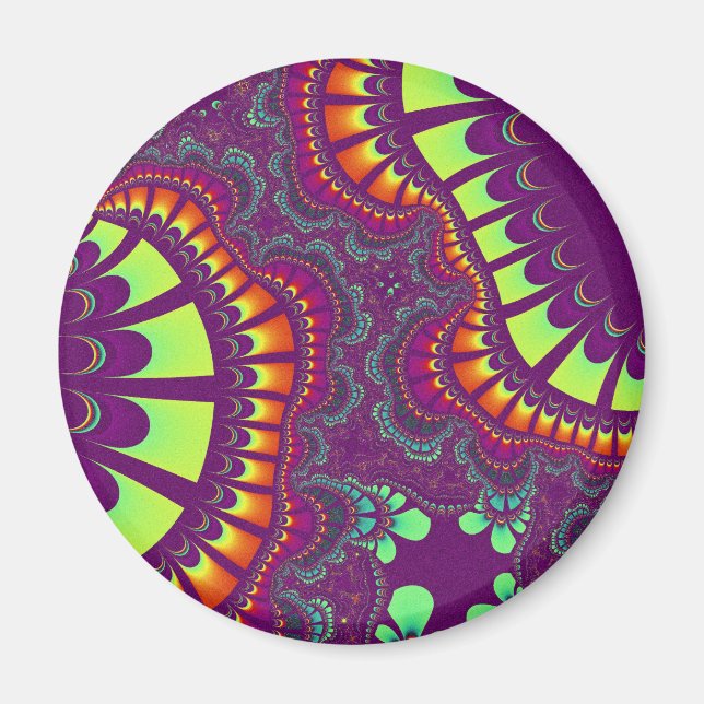 Purple Rainbow Remix Magnet (Front)