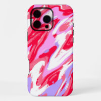 Purple Red Colourful Abstract Marble Liquid Textur