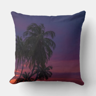 Purple Red Sky Cushion