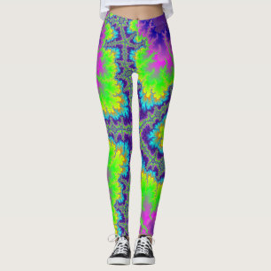 Purple Reef Starfish Leggings